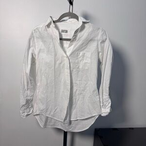 Grayson cotton White Button-Up Shirt size 1